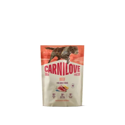 Сухий корм для собак з яловичиною Carnilove True Fresh Beef