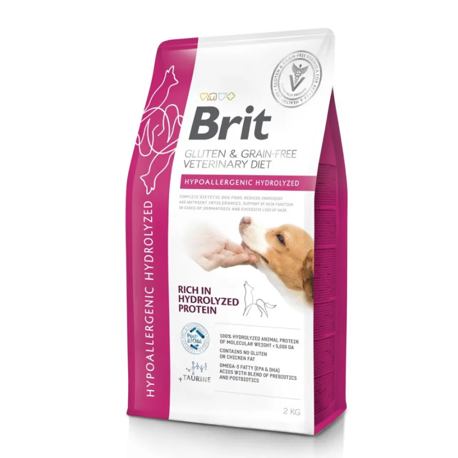 Сухой корм для собак Brit VetDiet Dog Hypoallergenic Hydrolyzed — фото 1