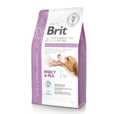 Сухий корм для собак Brit VetDiet Dog Ultra-hypoallergenic, комахи