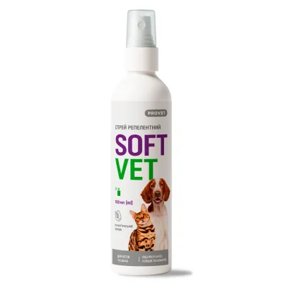 Спрей Provet SOFTVET репелентний для котів та собак