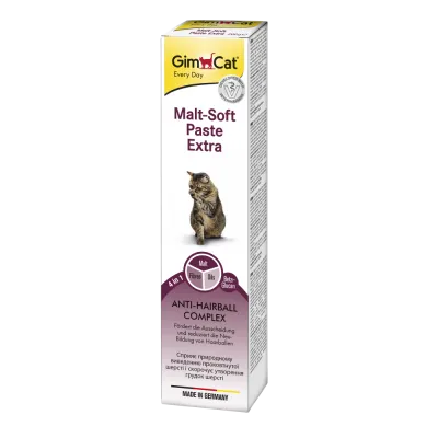 Паста GimCat Every Day Malt-Soft Paste Extra для котів для виведення шерсті зі шлунку