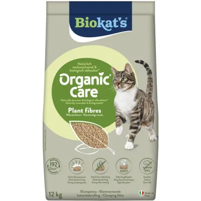 Наповнювач рослинний Biokats Organic Care 30л/12кг