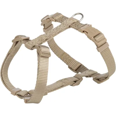 Шлея Trixie Premium H-harness для собак 25 мм пісочна