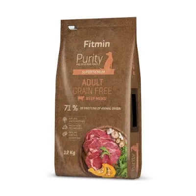 Fitmin dog Purity GF Adult Beef (для дорослих собак середніх та великих порід з яловичиною беззерновий)