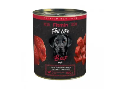 Консерва для собак Fitmin For Life з яловичиною