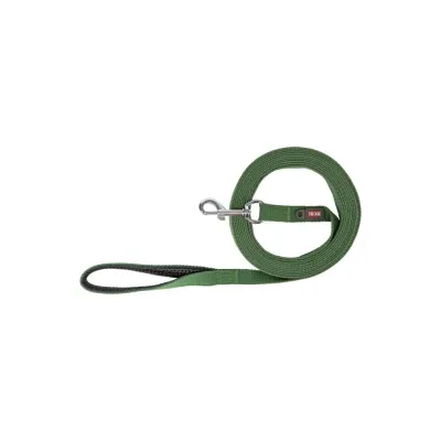 Повідець Trixie Tracking leash для собак бавовняний оливковий