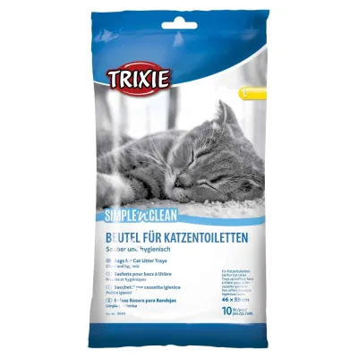 Пакети Tixie для котячого туалету змінні 59х46 см 10 шт/уп