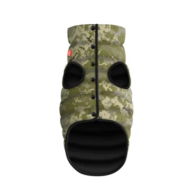 Курточка для собак WAUDOG Clothes, малюнок "Мілітарі"