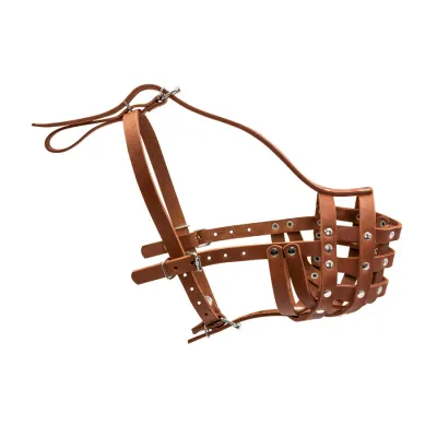 Намордник твердий CoLLaR, (ротвейлер малий), коричневий