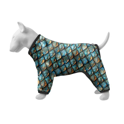 Вітровка для собак WAUDOG Clothes, малюнок "Луска"