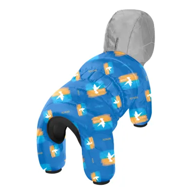 Комбінезон для собак WAUDOG Clothes малюнок "Прапор"