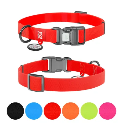 Нашийник для собак WAUDOG Waterproof, червоний