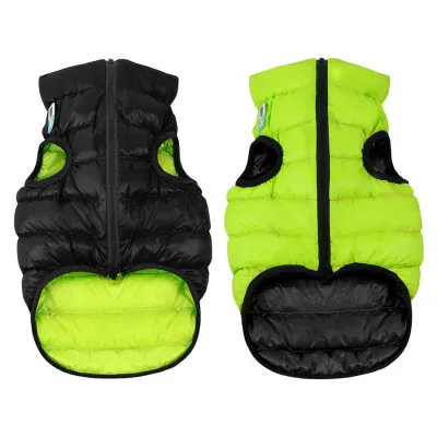 Куртка двусторонняя AiryVest, салатово-чёрная