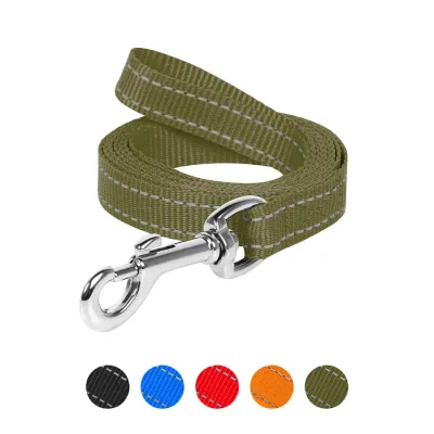 Поводок Dog Extreme нейлоновый хаки