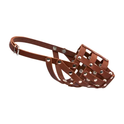 Намордник м'який "CoLLaR" (доберман, вівчарка сука, далматин) коричневий