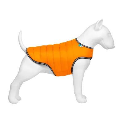 Куртка-накидка для собак AiryVest, В 68-80 см, С 42-52 см, помаранчевий
