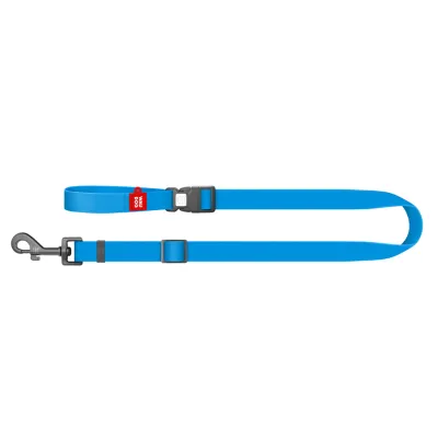Петля-утримувач для грумінгу собак водостійка WAUDOG Waterproof, Ш 25 мм, Дов 70-116 см, А 20-110 см, блакитний