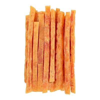 Ласощі для собак WAUDOG Treats "Курячі в'ялені полоси"