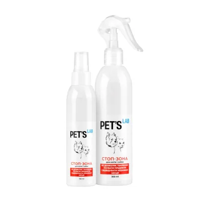 Засіб(Відлякувач) для котів і собак "СТОП_ЗОНА", PET'S LAB,150 мл