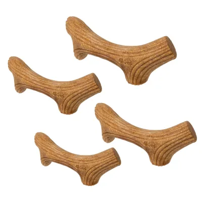 Іграшка для собак Ріг жувальний GiGwi Wooden Antler, дерево, полімер