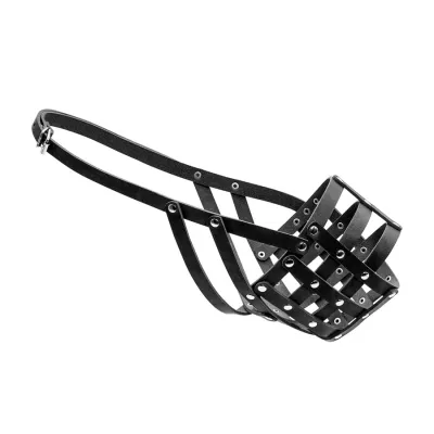 Намордник м'який "CoLLaR" (кавказька вівчарка, московська сторожова, ньюфаундленд) чорний
