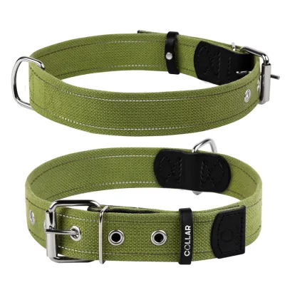 Ошейник для собак хлопковая тесьма CoLLaR Брезент