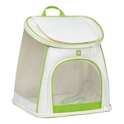 Рюкзак-переноска для котів та дрібних порід собак WAUDOG Relax Eco, 40*40*26 см, до 8 кг