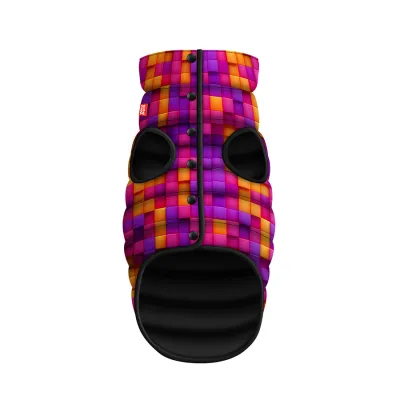 Курточка для собак WAUDOG Clothes малюнок "Куби 3Д", В 61-65 см, С 38-42 см