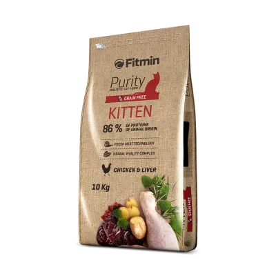 Fitmin cat Purity Kitten (для кошенят з куркою та печінкою), 1,5 кг
