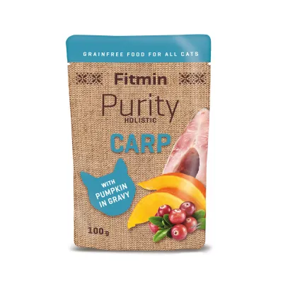 Fitmin cat Purity пауч Carp with pumpkin 100г