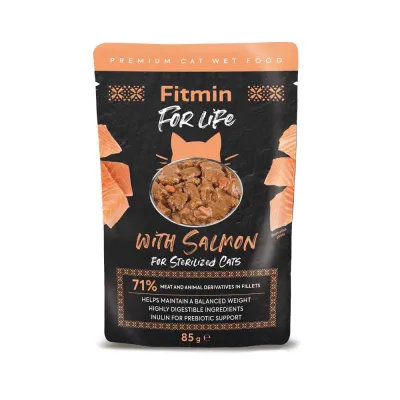 Пауч для стерилізованих котів Salmon FFL