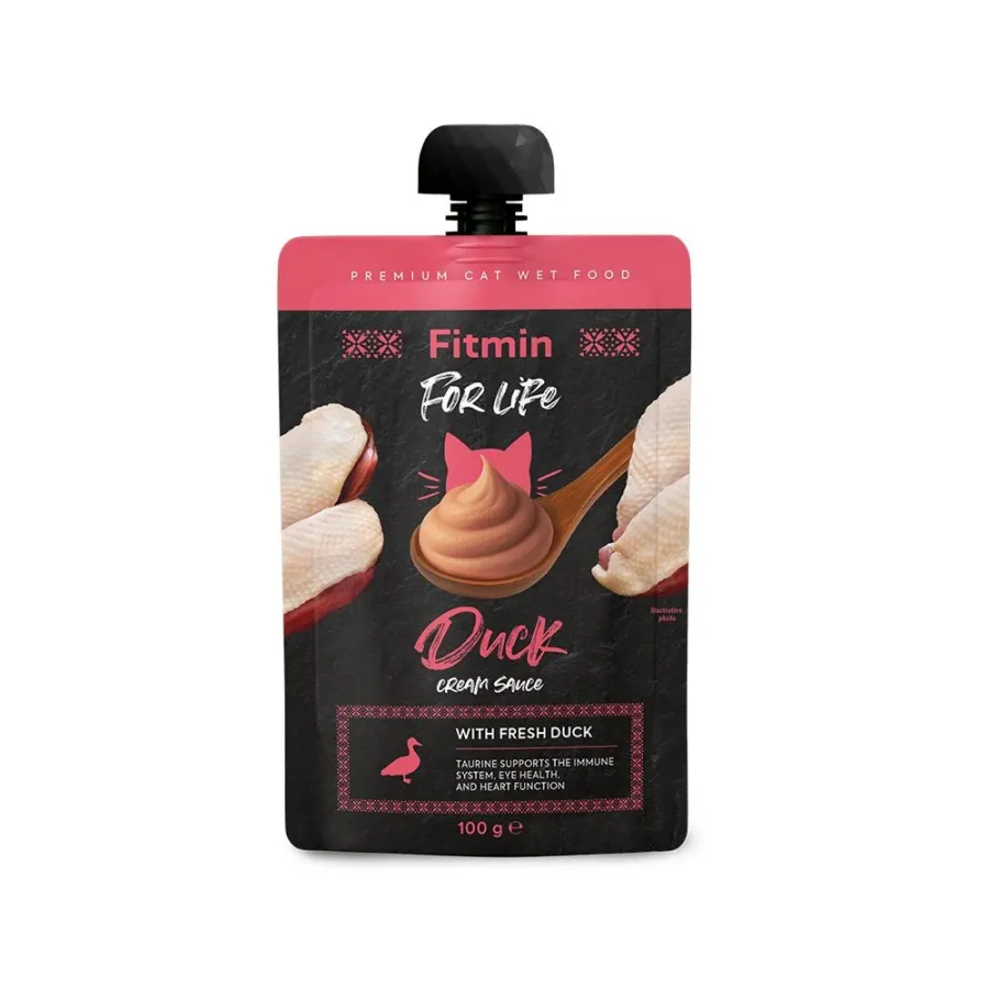 Пауч Cream Sauce с уткой Fitmin For Life 100 г — фото 1