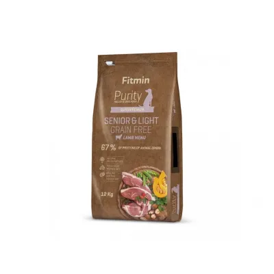 Корм для собак Fitmin dog Purity Rice Senior & Light Venison & Lamb, 2 кг