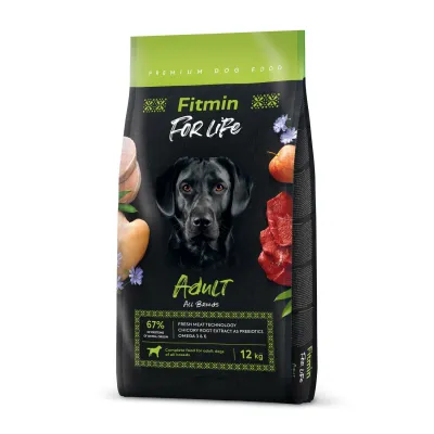 Корм для собак Fitmin dog For Life Adult, 12 кг