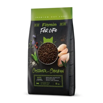 Корм для кошек Castrate Chicken, Fitmin For Life