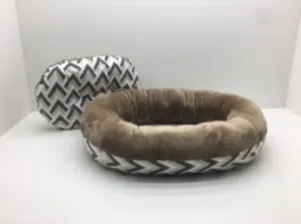 Лежак Ложе, бежевий+беж