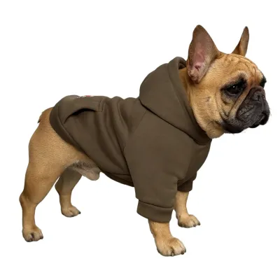 Кофта для собак DIEGO hoodie утеплена хакі
