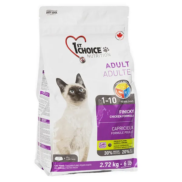 Сухой корм для кошек 1st Choice Adult Finicky Chicken — фото 1