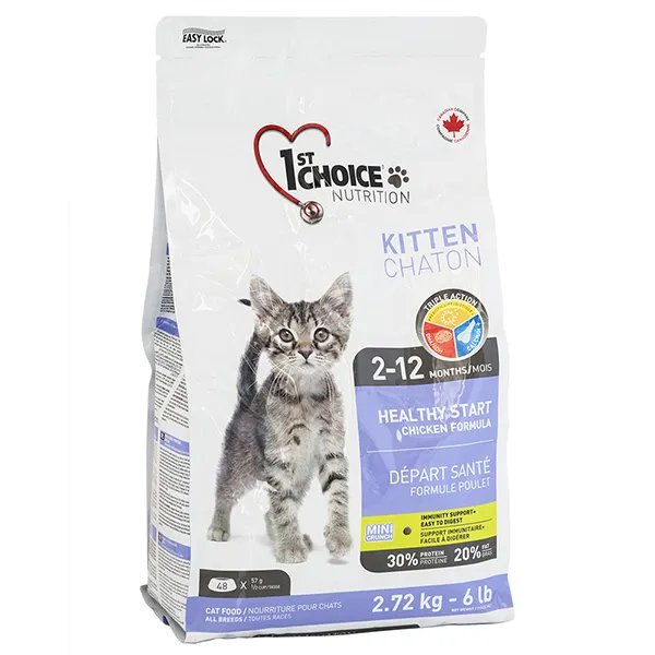 Сухой корм для котят 1st Choice Kitten Healthy Start — фото 1