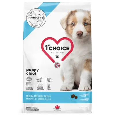 Сухой корм для щенков 1st Choice Puppy Medium and Large