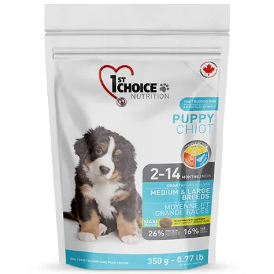 Сухой корм для щенков 1st Choice Puppy Medium&Large Chicken