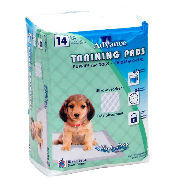Advance Dog Training Pads АДВАНС ПЕЛЮШКА для собак, суперабсорбент з індикацією — фото 1