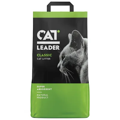 Наповнювач для котячого туалету суперпоглинальний Cat Leader Classic КЕТ ЛІДЕР КЛАСІК
