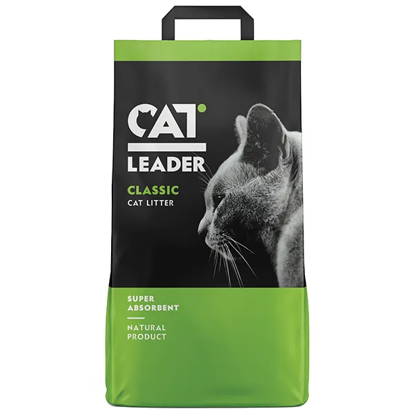 Наповнювач для котячого туалету суперпоглинальний Cat Leader Classic КЕТ ЛІДЕР КЛАСІК — фото 1