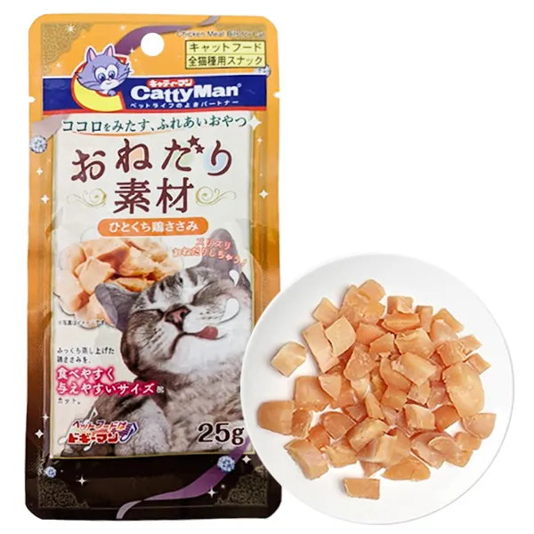 Лакомство для кошек CattyMan Chicken Meat — фото 1