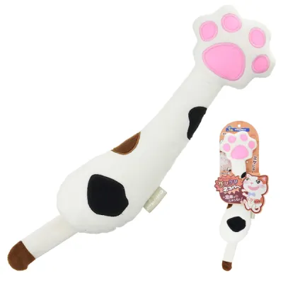 CattyMan Kick Toy White КЕТТІМЕН БІЛА ЛАПА шурхотлива іграшка для котів