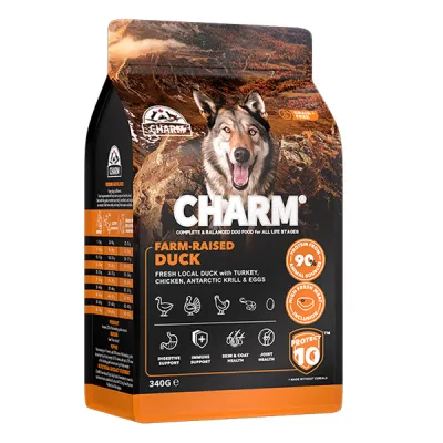 Сухой беззерновой корм для собак Charm Farm-Raised Duck