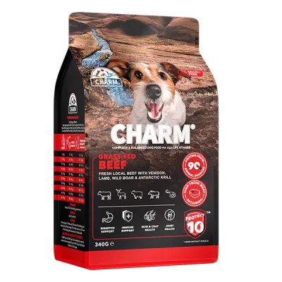 Сухой беззерновой корм для собак Charm Grass-Fed Beef