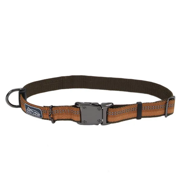 Светоотражающий ошейник Coastal K9 Explorer Collar 2.5х30-46см — фото 1
