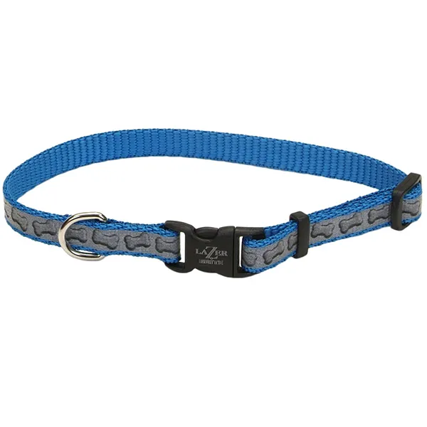 Coastal Lazer Brite Reflective Collar КОСТАЛ ЛАЗЕР БРАЙТ світловідбивний нашийник для собак, 1.6х30-46см — фото 1